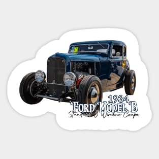 1932 Ford Model B Standard 5 Window Coupe Sticker